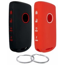 REPROTECTING Silicone Rubber Key Fob Cover Compatible with 2019-2025 Mazda 3 6 CX-30 CX-5 CX-9 CX-50 WAZSKE11D01 662F-SKE11D01
