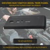 Dasbecan Left Driver Side Seat Switch Cover Bezel Trim Panel