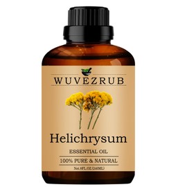 Helichrysum Essential Oils Organic, 240ML Pure and Natural Helichrysum Essential Oil for Aromatherapy Diffuser - Helichrysum /8 Fl Oz