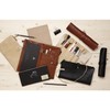 Clairefontaine Flying Spirit 930030C Lambskin Leather Round Pencil Case 32.7