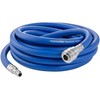 Poppstar Compressed Air Hose 5 m (Hybrid PVC with Fabric,