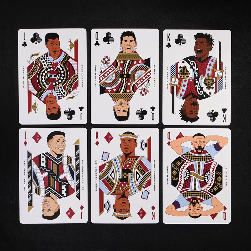 Boot & Ball Aston Villa Playing Cards