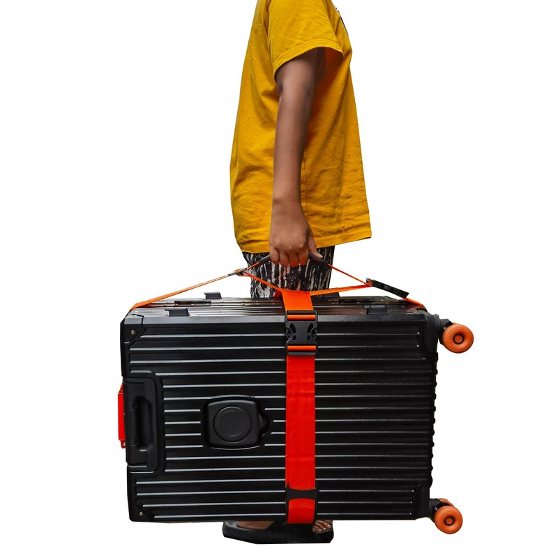 Luggage Straps Suitcase Belts Wide Adjustable Packing Straps, Heavy Duty