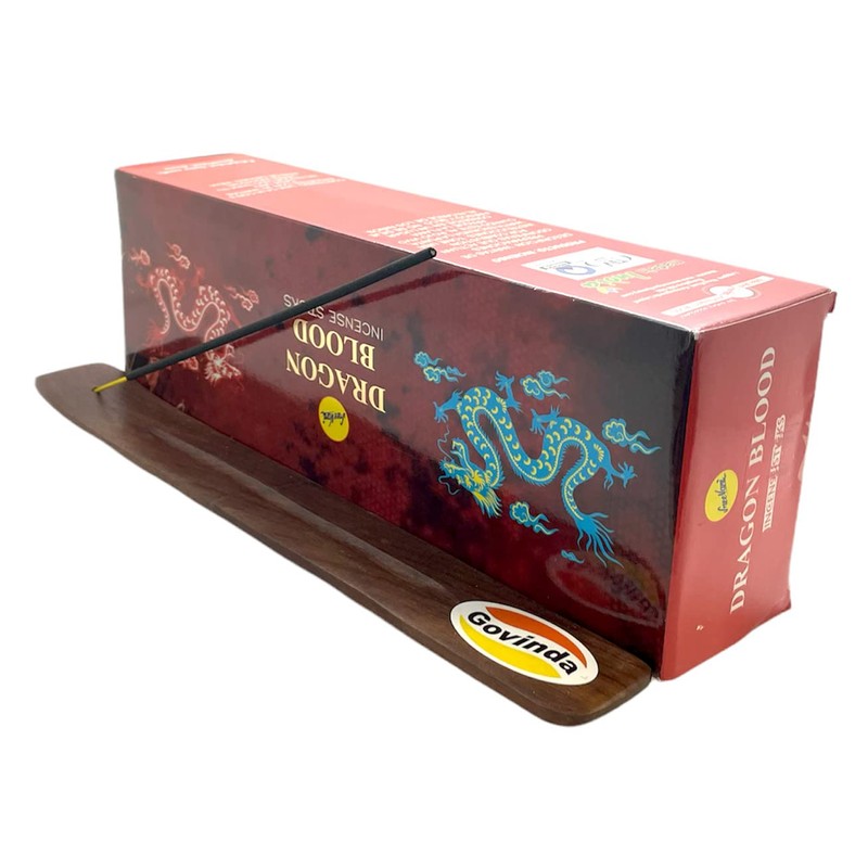 Dragon Blood Incense Sticks and Incense Stick Holder Bundle Insence