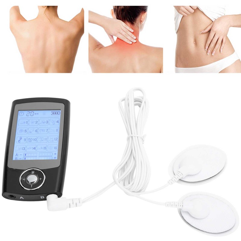 TENS Pulse Massager 16 Modes Digital Muscle Stimulator Massager Device