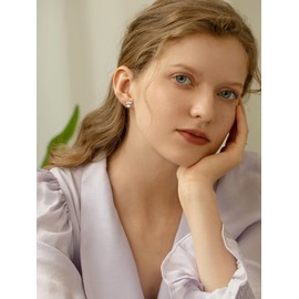 Midari Elephant Earrings 925 Sterling Silver Elephant Stud Earrings Cute Animal Jewelry Christmas Gift for Women