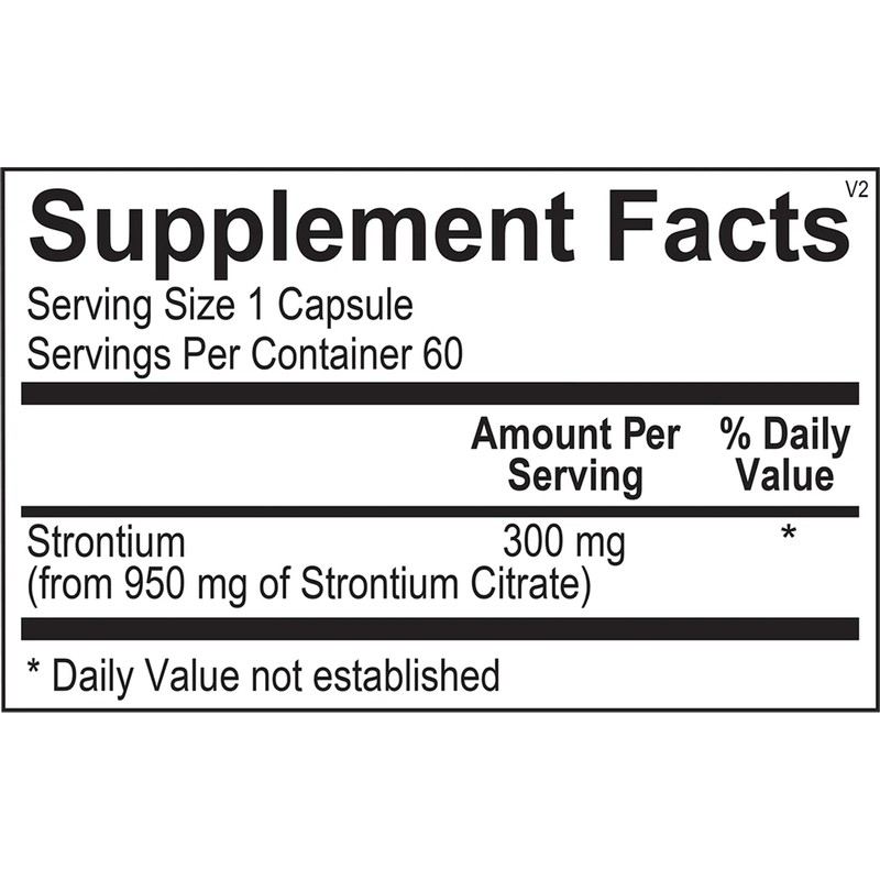 The Source Matters Super Strontium Boost Dietary Supplement | Bone