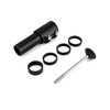 QWORK® Bicycle Handlebar Riser, Aluminium Bicycle Stem Adapter 28.6 mm