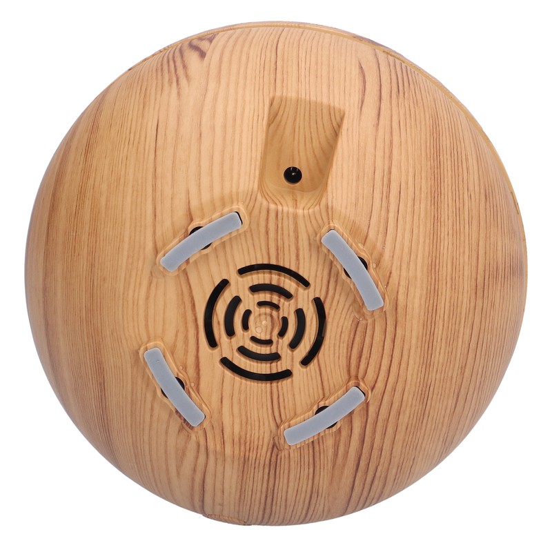 180ml Wood Grain Air Humidifier USB Charging Colorful Lights Air