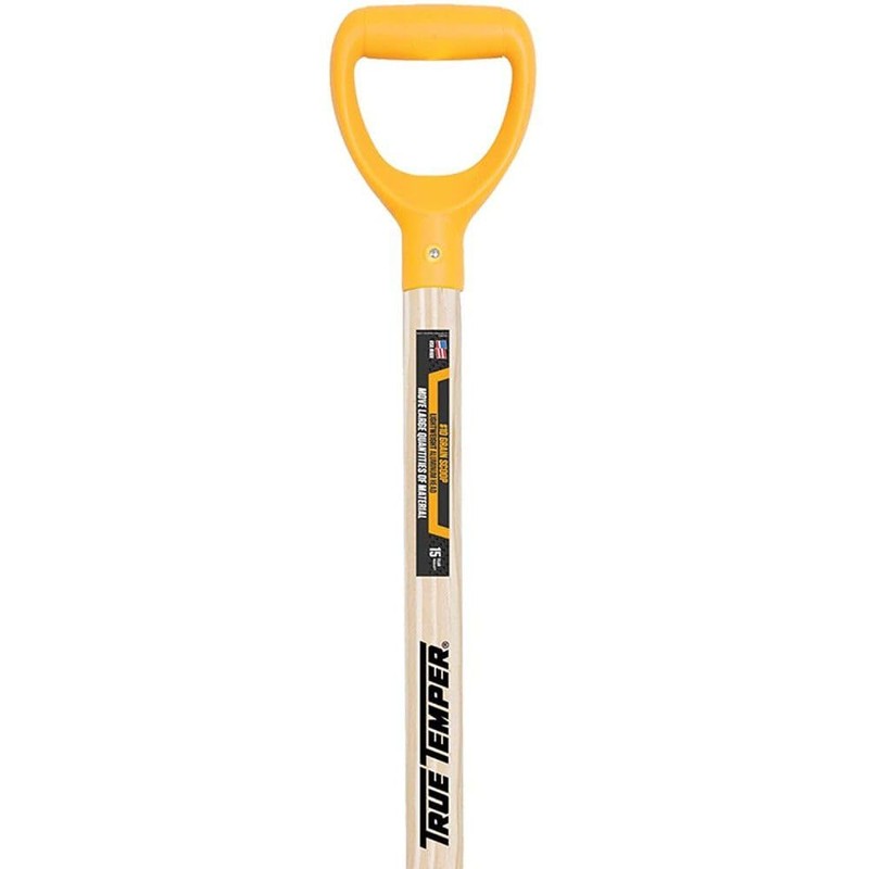 True Temper 1670900 #10 Aluminum Scoop with D-Grip and Hardwood