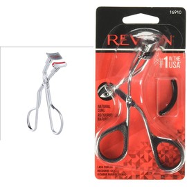 Revlon 309970075538 Rizador de Pestanas de alta Precision, Plata, Estandar, Paquete de 1 + Eyelash Curler Na, 1 Cuenta
