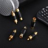 VCE RCA Adapter Gold Plated RCA Female to Female Coupler