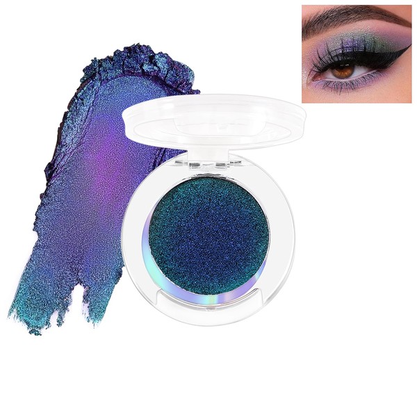 Jutqut chameleon Eyeshadow Metallic Glitter, Cream Eyeshadow Highly Pigmented, Holographic