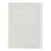 25SDR-H02-WH 2025 Planner Schedule Book, Starting March 2025, Monthly Block,