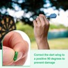 PATIKIL Dart Flight Protectors, 12 Pack Aluminum Alloy Dart Wing