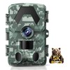 Wildlife Camera, 5K 60MP Wildlife Camera with 98FT 130 Wide
