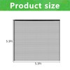 5.3 x 5.3 Ft Black Large Fruit Tree Netting with