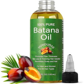 Aceite de Batana：Batana Oil for Hair Growth-Aceite De Batana Para El Cabello-Pure and Natural Batana Oil Deeply Nourishing Scalp for Thicker & Stronger Hair 4.23 FL OZ