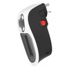 500W Black and White Mini Electric Heater Portable Wall Mounted