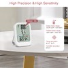 LOFICOPER Digital Thermometer Hygrometer, Indoor Outdoor Thermal Hygrometer with Sensors,