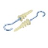 uxcell 10Pcs Self Drilling Drywall Anchor 14mm Inner Dia Zinc