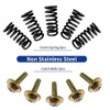 304 Stainless Steel Engine Bolt Kit 88pcs (7Pack) Compatible for