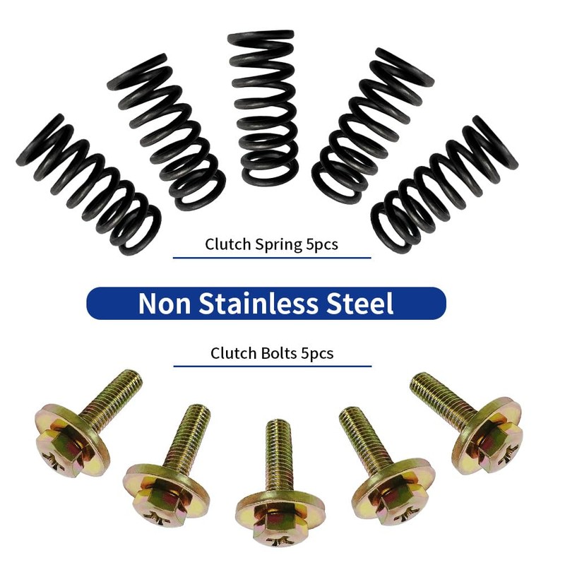 304 Stainless Steel Engine Bolt Kit 88pcs (7Pack) Compatible for