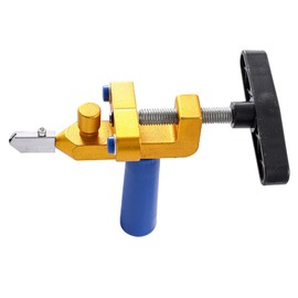 Ceramic Tile Cutter, Glass Tile Cutter, 3~15 mm Hand Glass Cutter Tool, Multifunctional Integrated Ceramic Cutting Machine Gold for Home, Tiles, Glass, Mirrors