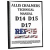Allis Chalmers Model D14 Tractor Service Manual Technical Repair Book