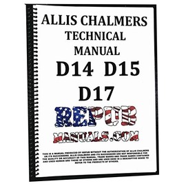 Allis Chalmers Model D14 Tractor Service Manual Technical Repair Book D 14