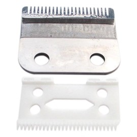Latest Ver. Silver Adjustable Replacement Blades Set #1006-30-15-10 for Sterling 9#8145 Hair Clippers