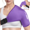 Comfitech Shoulder Ice Pack Wrap Sleeve for Better Putting On