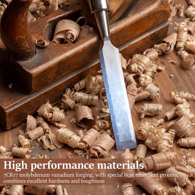 20Pcs Wood Carving Kits, Wood Carving Knife Set with PU