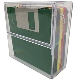 3.5" DD2 720KB UnFormatted Floopy Disks Diskettes (10-Pack, Assorted Rainbow Colors)