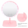 USB Charging 5 Color Light Desktop Cosmetic Mirror Adjustable LED