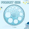 Acooruiteng Circle Stencil Template Drawing Stencil Plastic Templates Measuring Round