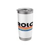 Rolo, Italy Retro 70s 80s Style Stainless Steel Insulated Tumbler