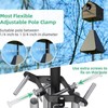 Squirrel Baffles for Bird Feeder Plastic Pole Mounting Squirrel Proof