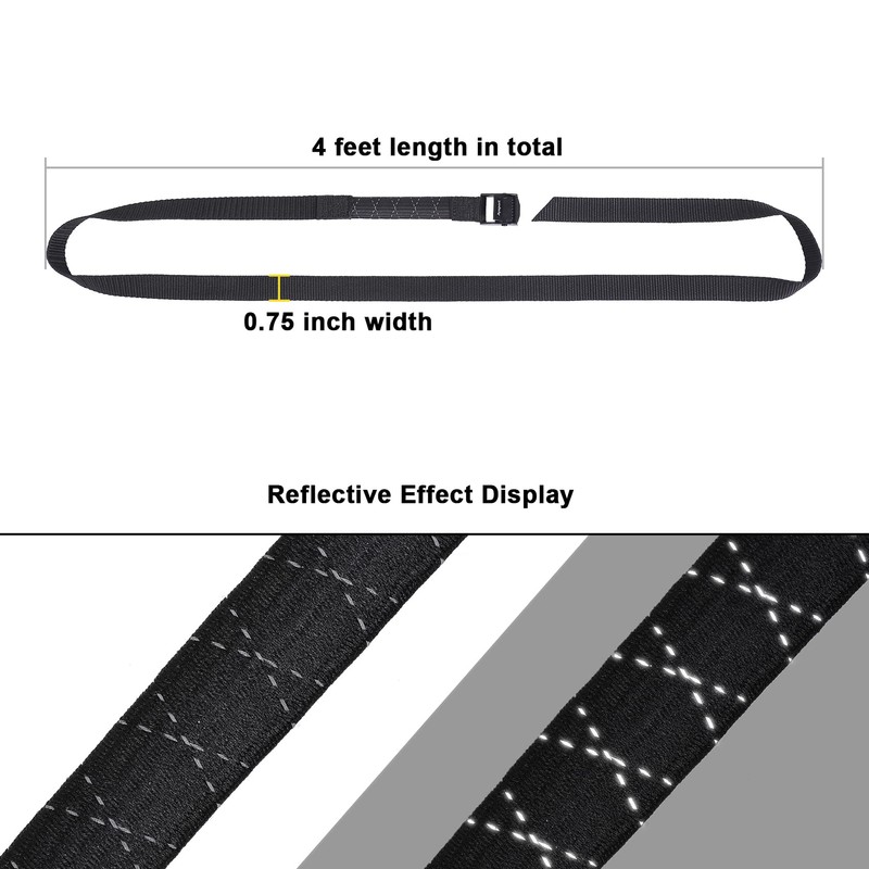 Ayaport Lashing Straps with Buckles (Add Stretch Part - Designed