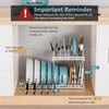 MonaSixy 3-Pack Pots and Pans Organizer for Under Cabinet, 2Tier