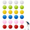 Practice Golf Balls 12-Pack, 4.2cm Durable Plastic Golf Training Balls