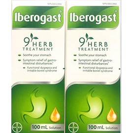 Iberogast LARGE SIZE (100ml) TWO BOTTLES Brand: Medical Futures