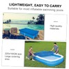 SUPVOX Foldable Pool Cover Dustproof Protector for Inflatable Swimming Pools