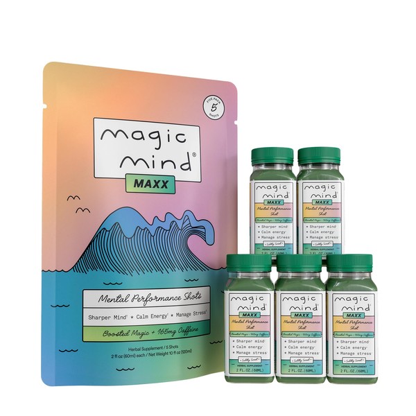 Magic Mind MAXX Energy and Focus Drink Shots - Stress