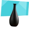 COHEALI Long-Lasting Black Ceramic Vase Home Decor Craft Vase Simulated