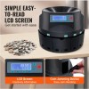VEVOR FCJ Coin Sorter and Counter with Roller 300 Coins