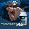 Pastillas Naturales Dormir 100 Cápsulas Pasiflora Valeriana