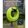 idyllictime Garden Hose Holder Stand for Outside with Tool Organizer