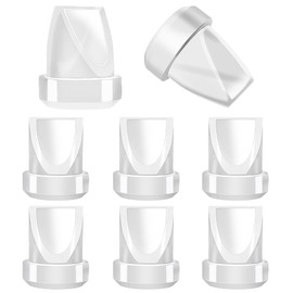 8pcs Duckbill Valves Compatible with Momcozy M5, Replacement Duckbill Pump Parts Accessories for M5 / V1/ V2 Pumps, Made by Tbuymax