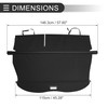 Motoforti Car Retractable Cargo Cover for Toyota Highlander Rear Trunk
